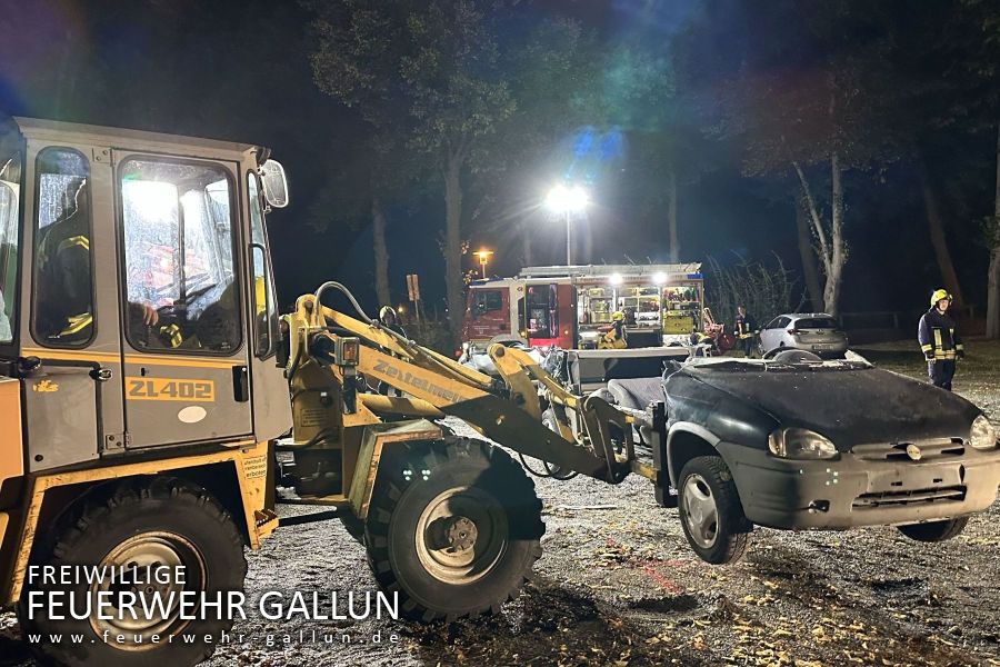 Ausbildung mit der Feuerwehr Mittenwalde